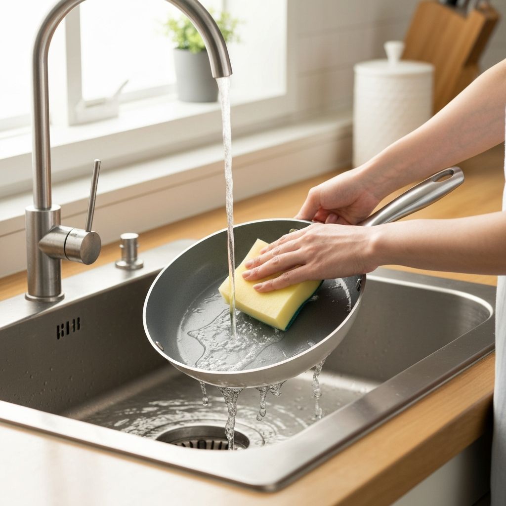 Hand washing Guy Fieri Cookware