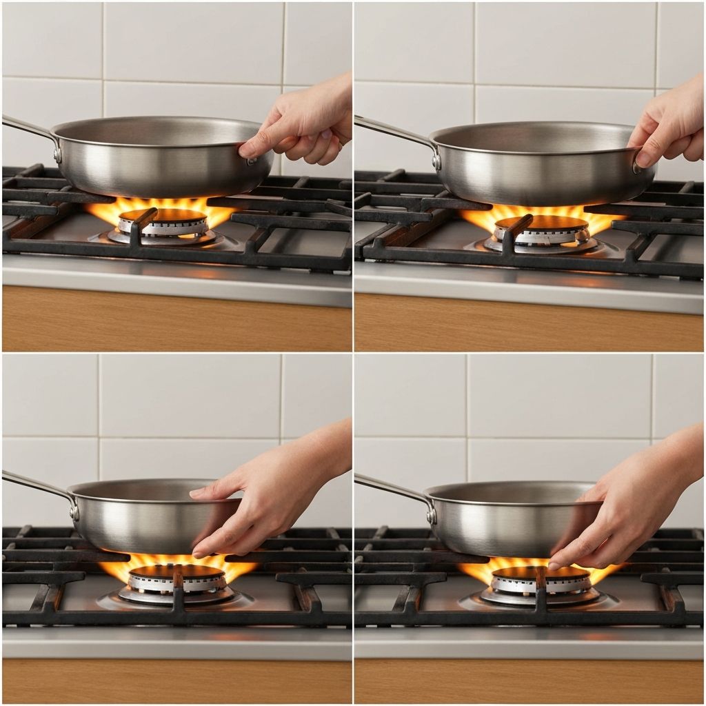 Proper heat control for cooking