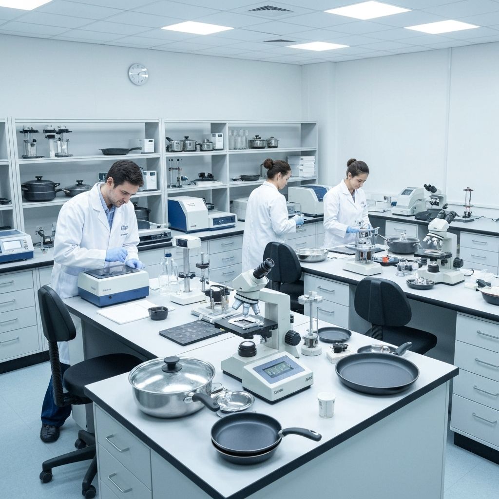 Guy Fieri cookware laboratory safety testing