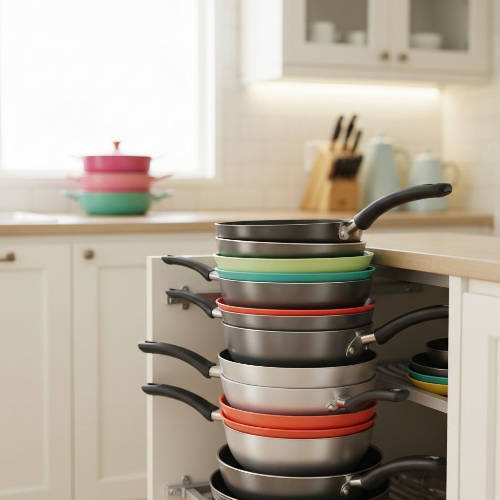 Proper cookware storage