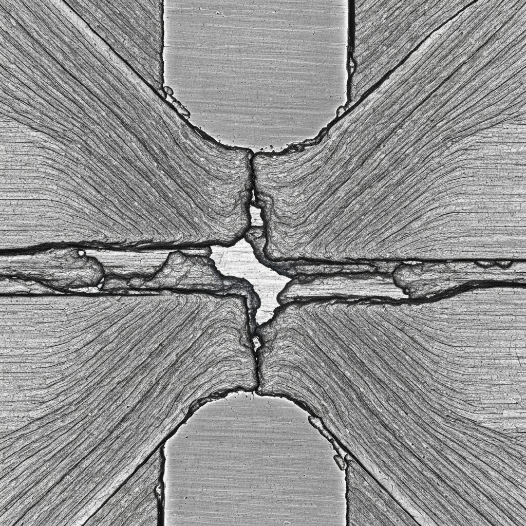 Laser Titanium technology microscopic view