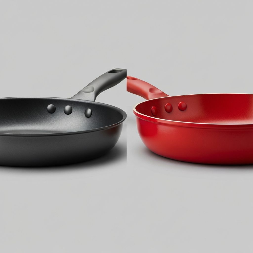 Guy Fieri Laser Titanium vs Ceramic Cookware Comparison